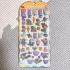 【正規品】キャラクターコットンパフィーシール　ズートピア　ディズニー
