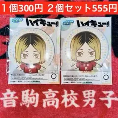 ハイキュー 缶バッジ 缶バ 孤爪研磨 研磨 音駒 セガ SEGA くじ ケンマ