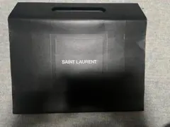 SAINT LAURENT ショップ袋 黒　ショッパー