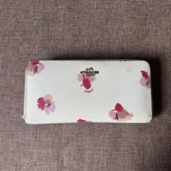 COACH 花柄 長財布