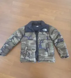 The North Face カモフラージュ ダウンジャケット ヌプシ