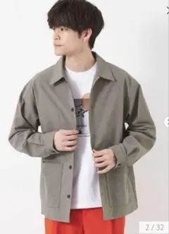 グリーンレーベル　ウールライク カバーオール