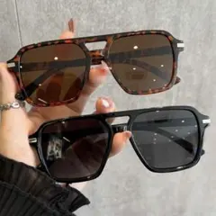 ツーブリッジ サングラス 2点セット