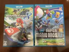 Wii U マリオカート8 & スーパーマリオU 2点セット