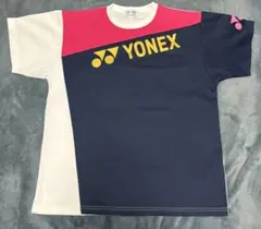 YONEX Mサイズ Tシャツ ネイビー/ピンク