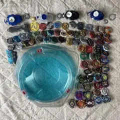 【送料込】ベイブレードセット ベイブレードスタジアムとランチャー付き