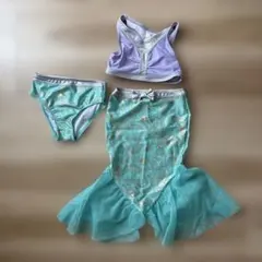 ディズニーストア　女の子　水着　アリエル風