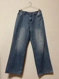 SHEIN EZwear CURVE ストレートジーンズ