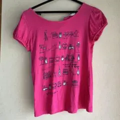 アニエスべー　To b. by agnes b. Tシャツ ピンクのサムネイル