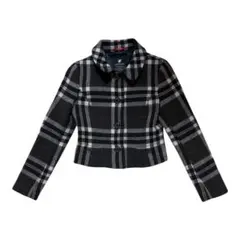 【美品】LOVELESS ショートチェックジャケットのサムネイル