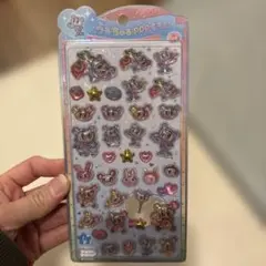 m*☻様 うるちゅるポップシール　エンジェルブルー