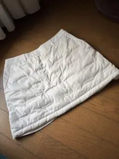 ピンゴルフ　キルティングスカート 白 M