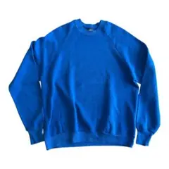 80s JERZEES スウェット ロイヤルブルー L ヴィンテージ 黒タグ