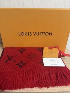 LOUIS VUITTON ルイヴィトン エシャルプ ロゴマニア マフラー