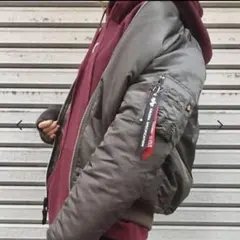 ★タグ付き 新品 未使用★EMODA×alpha  MA-1