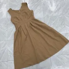 earth music&ecology ワンピース ノースリーブ フレア F