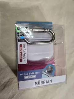 airpods4 ロック機能 ケース　MUBRAIN ケース　ホワイト　604のサムネイル