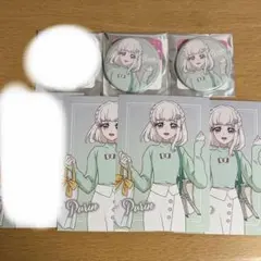 キミとアイドルプリキュア♪ ショッピング 缶バッジ　ブロマイド　田中ぷりん