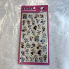 【韓国限定】PEANUTS スヌーピー 3Dクリスタルシール 【正規品】
