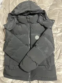 TRAPSTAR トラップスター ブラックダウンジャケット フード付き M