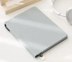 A5 手帳ノート PUレザー 高級感 ミストブルー