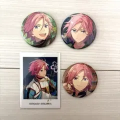 あんさんぶるスターズ！！ 桜河こはく トレカ、缶バッジ3個セット