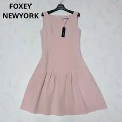 極美品✨フォクシー フェアリーブロッサム バロン タックワンピース ドレス 40