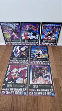 ドラゴンボール　20周年記念　歴代劇場版ポスター　クリアファイルセット