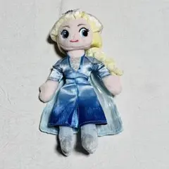 ディズニーストア　アナ雪2 エルサ　ぬいぐるみバッジ