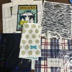 ショップ袋 まとめ売り 平成レトロ SHOOLARUE RODEO BLUE 等