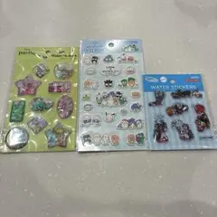 セリア シール 3点セット はぴだんぶい ピーターパン ピングー