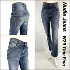 Nudie Jeansヌーディージーンズ シンフィン ストレッチW29 76cm
