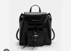 CHARLES & KEITH ミニリュック ブラックのサムネイル