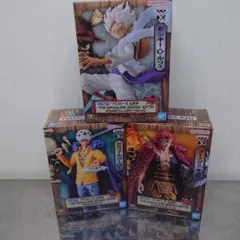 ワンピース ルフィ ロー キッド フィギュア3種セット