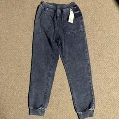 GU キッズ ジョガーパンツ 150 63BLUE