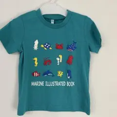 未使用品　95㎝　半袖Tシャツ　まとめ売り　海の生き物　働く車　ぷっくりTシャツ