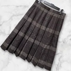 『ノーブランド』 (M) / レディース スカート フレア チェック柄