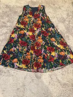 MACPHEE 花柄 ノースリーブ トップス サイズ36 美品のサムネイル