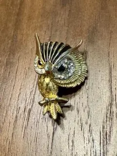ヴィンテージ ブローチ ＊ 小鳥 鳥 ヴィンテージ ブローチ - メルカリ