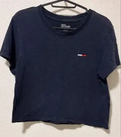 【美品】トミーヒルフィガー、ネイビー 半袖、夏服、トミー、Tommy