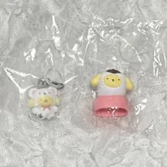 サンリオ ふわふわスノー めじるしアクセサリー 歯 ポムポムプリン 2点セット