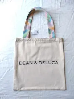 新品未使用 DEAN & DELUCA ロゴ トートバッグ 限定品 個性的