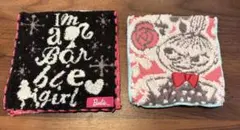 Barbie バービー　ポーチ型タオルハンカチ