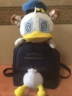 ドタバタ ドナルドダック ぬいぐるみとリュック