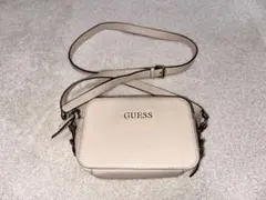 GUESS ベージュ ショルダーバッグ