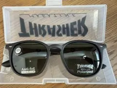天気予報さん専用THRASHER 偏光レンズ サングラス ケース付き