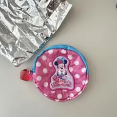 ミニーのファンダーランド カプセルトイ ガチャガチャ ポーチ ミニパル ポーチ