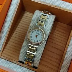 エルメス時計/極極極美品クリッパー/新品電池新品仕上げ正常稼働品/レディース エルメス時計/極極極にクリッパー/新品電池新品仕上げ正常稼働品