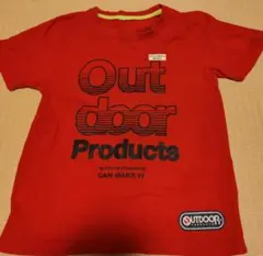 OUTDOOR レッド Tシャツ 140サイズ