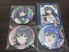 学マス 月村手毬 缶バッジ チェキ風カード